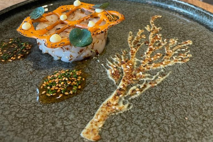 Tartare de coquille Saint-Jacques aux influences asiatiques — extra image