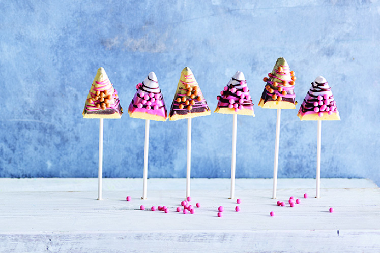 Cheesecake on a stick