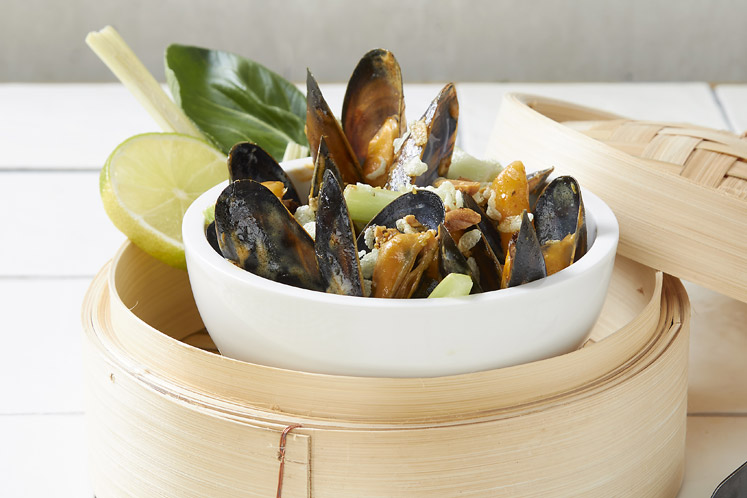 Mosselen 'Thai' style