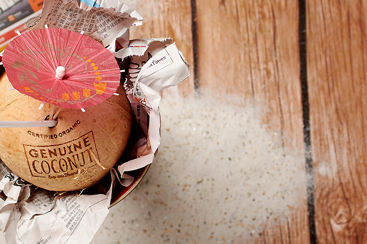 Coconut & rum in the nut