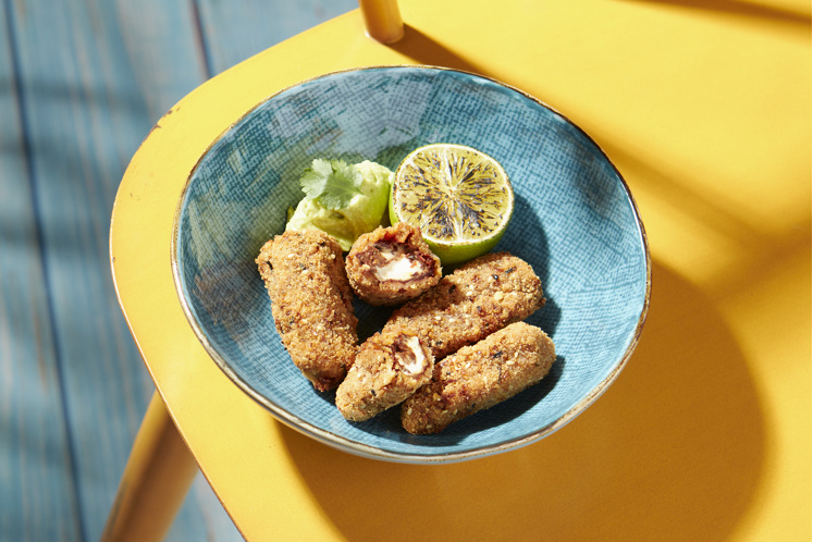 Gefrituurde chipotle pepers