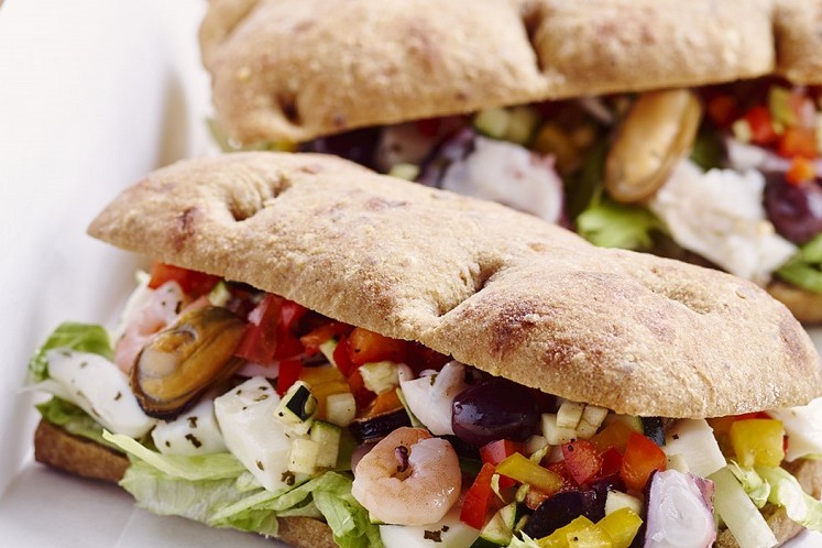 Schiacciata Romana Frutti di mare