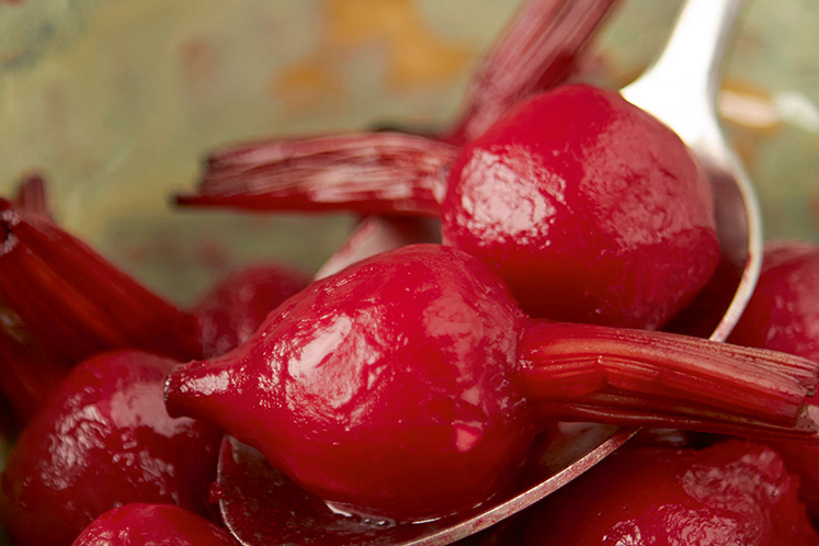 Gekookte minibietjes