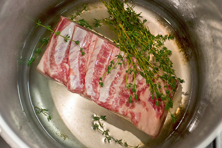 Buikspek uit de hogedrukpan