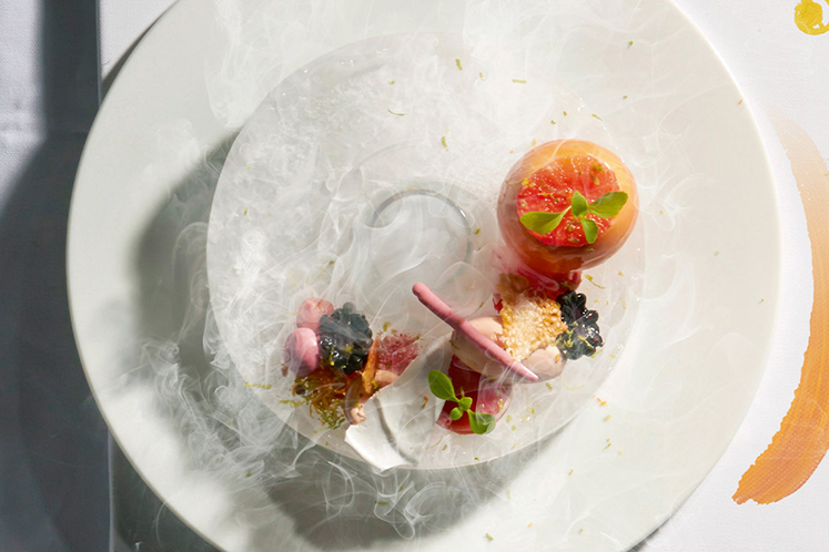 Dessert van de chef: Sinaasappeldessert