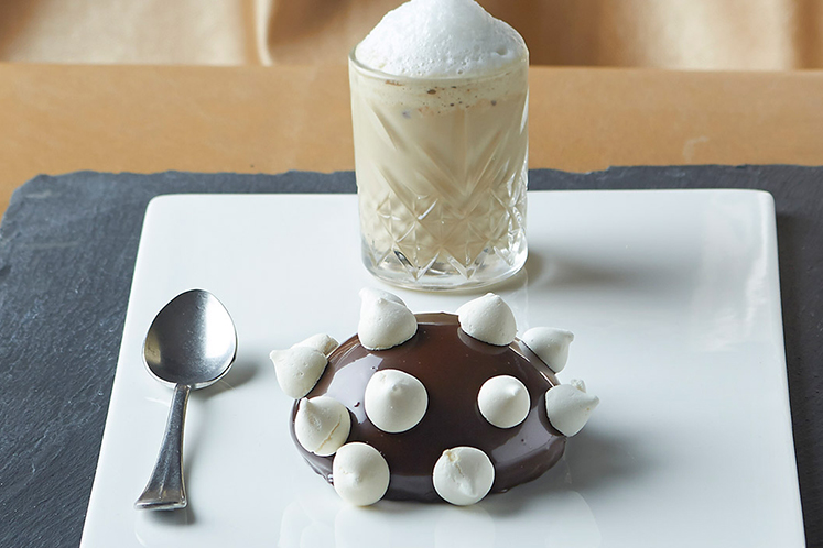 Irish coffee dessert