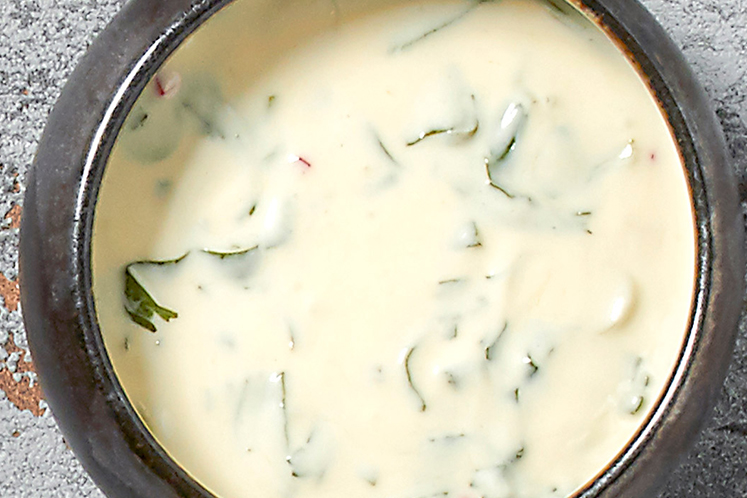 Yoghurt koriandersaus