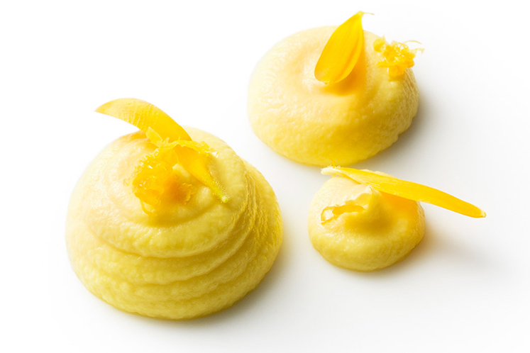 Crème van gele wortel