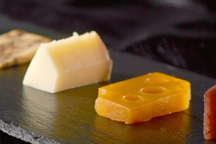 Geltaartje van vijgenpuree