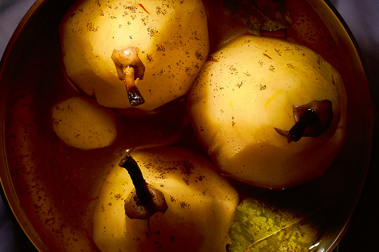 Vanille-saffraan peertjes