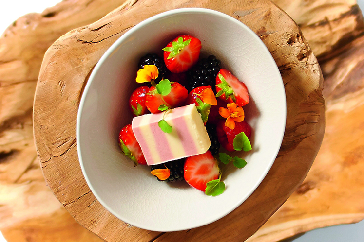 Gemarineerd rood fruit