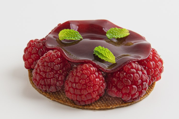 Zandgebak met Framboos