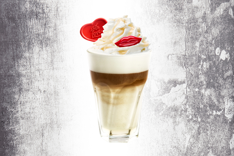 French Kiss latte