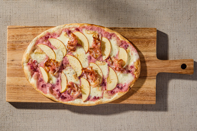 Flammkuchen uit Lombardije