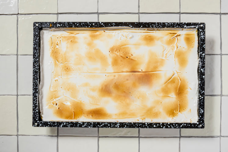 Appeltaart, brownie & marshmallow