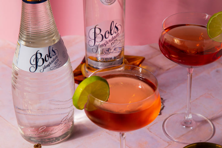 Cosmopolitan cocktail