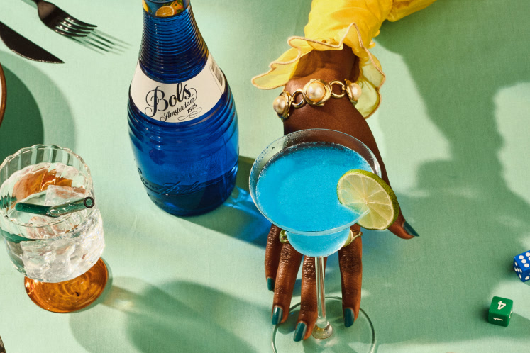 Margarita Azul cocktail