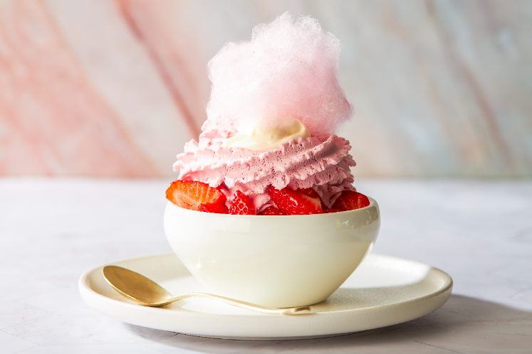 Aardbei & cotton candy