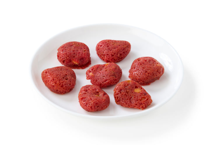 Bloedkoraal red velvet cookie