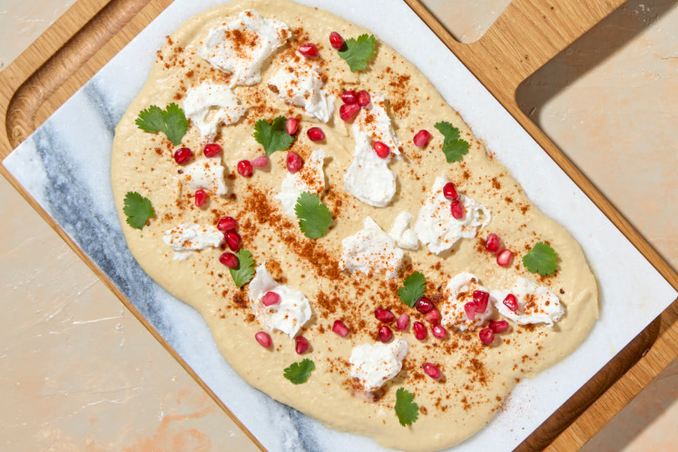 Hummus & Burrata Board