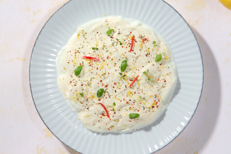 Carpaccio van buffelmozzarella