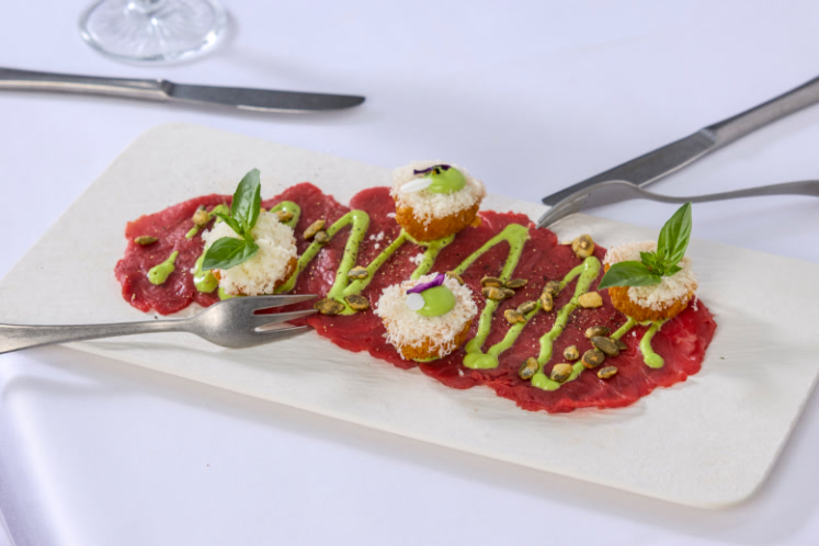 Carpaccio om te delen