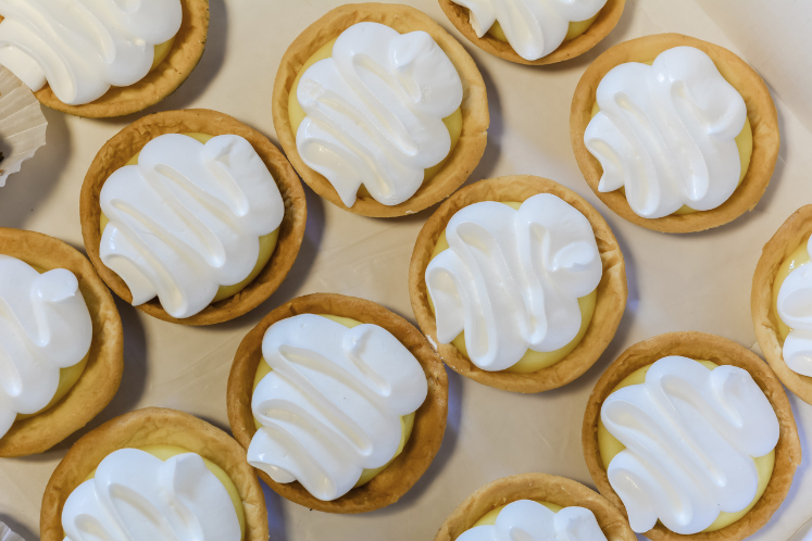 Citroentaart met timurbes