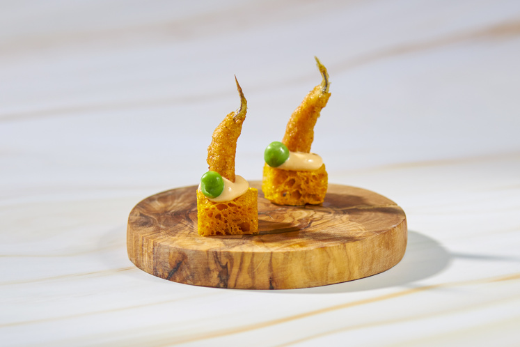 Paella op de vierkante centimeter