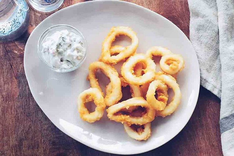 Fried calamari