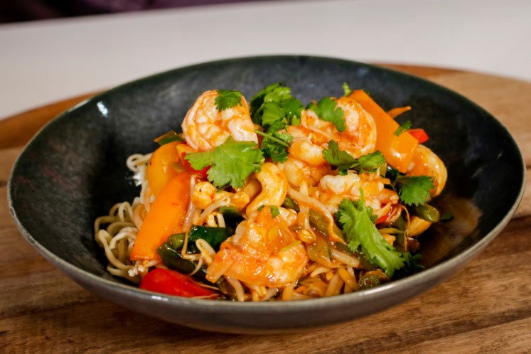 Go-Tan garlic gamba's