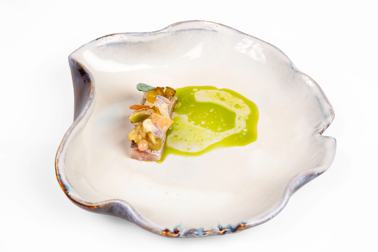 Hollandse nieuwe met ui & augurk