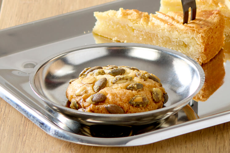 Honing-pompoenpit boterkoekjes