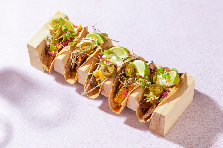 Taco’s met gestoofd hertennekbrood