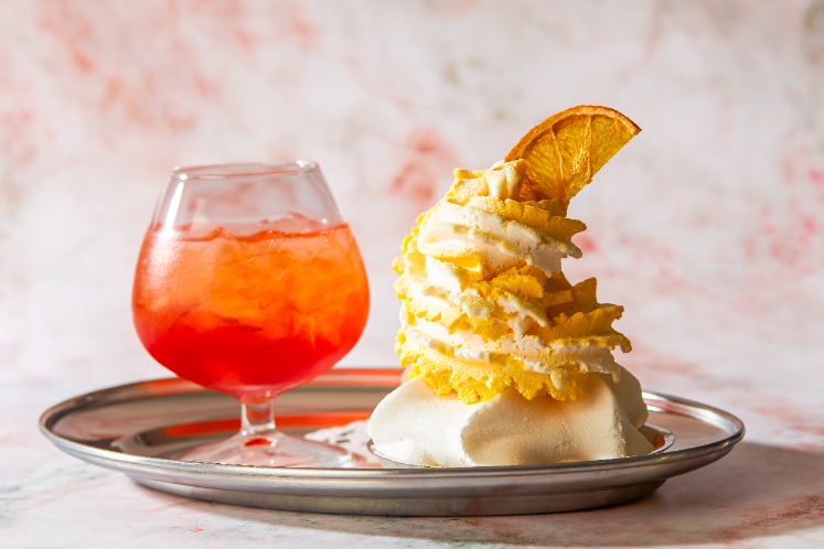 Orange split & Aperol Spritz