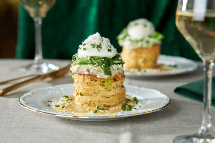 Pastei met paddenstoelen & artisjok