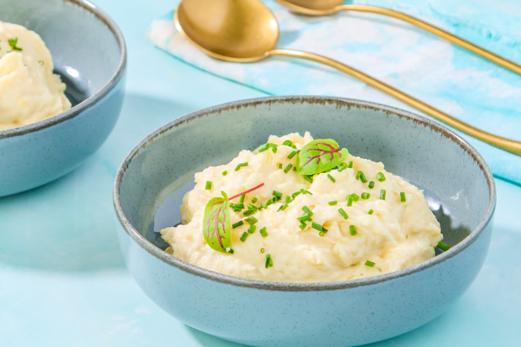 Puree van aardappelgratin