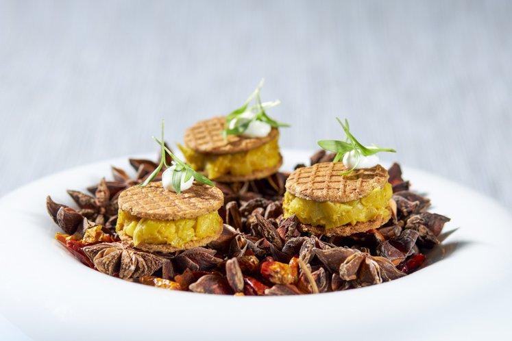 Aziatisch stroopwafeltje