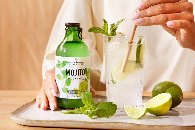 Sir James 101 Mojito mocktail