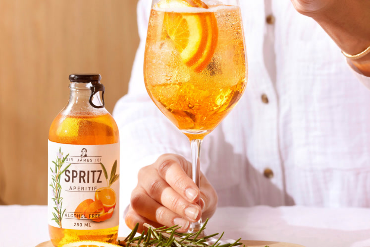 Sir James 101 Spritz Aperitief mocktail