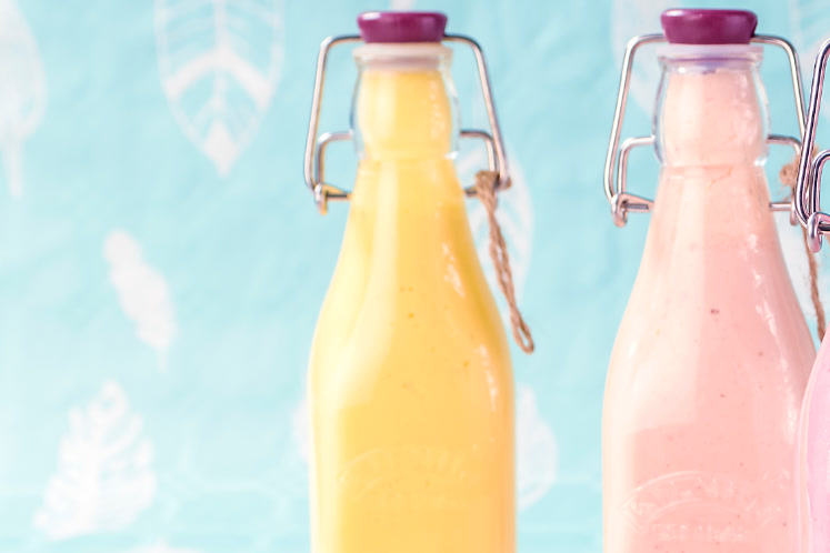 Smoothie ananas en mango