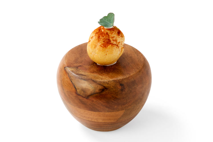 Soesje met gerookte schapenkaas