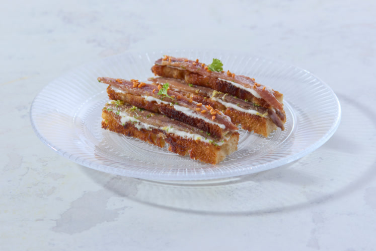 Suikerbrood ansjovis