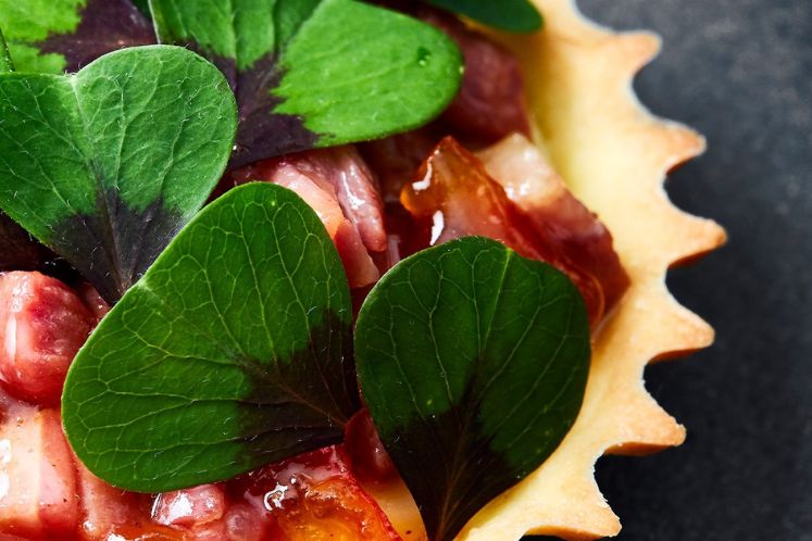 Tartelette canard à l'orange