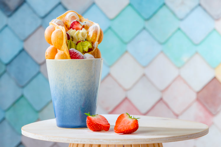 Gaufre bubble sucrée — extra image