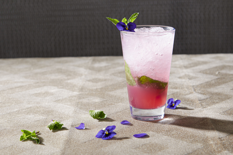Hibiscus mojito