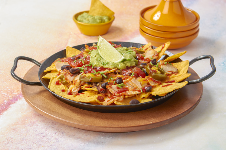 Loaded chili nacho's