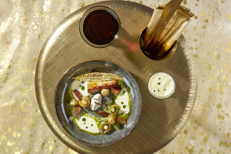 Oven gepofte knolselderij