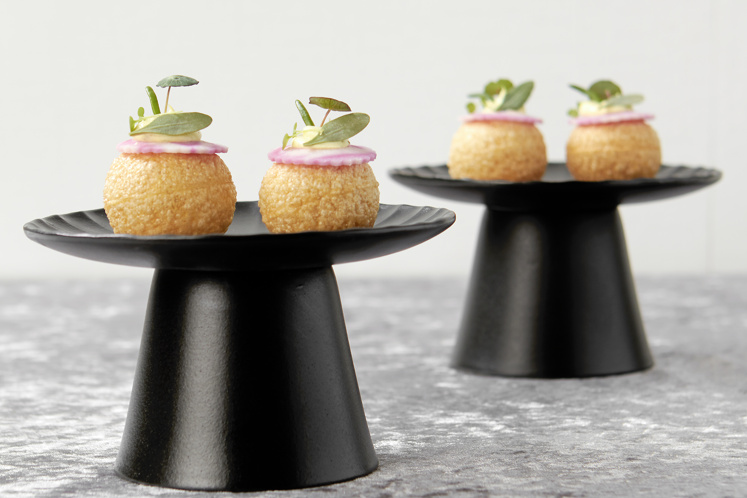 Pani puri, eendenlever & biet