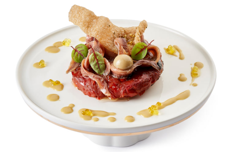 Tarte tatin kerstomaten met ansjovis