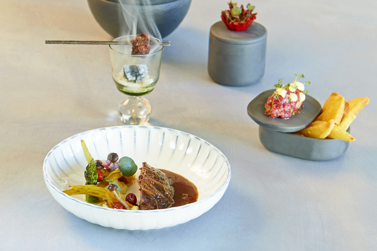 Vier bereidingen van rundersukade